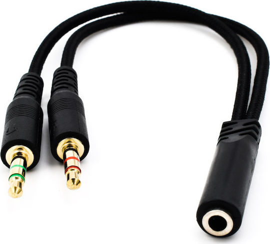 Moxom MX-EP22 Over Ear Gaming Headset with Connection 3.5mm / USB