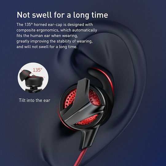 Baseus Gamo C15 In Ear Gaming Headset με σύνδεση USB