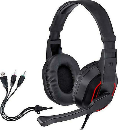 Tracer GAMEZONE Radian RGB FLOW Over Ear Gaming Headset with Connection USB