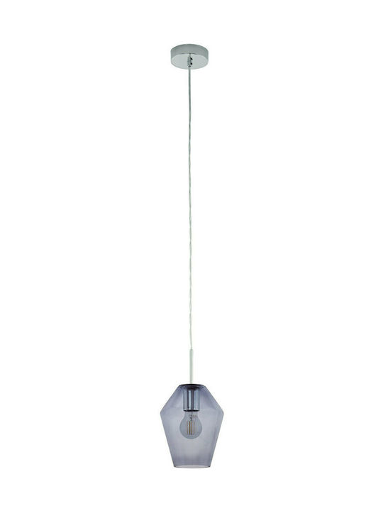 Eglo Murmillo Pendant Light Single-Light for Socket E27 Silver