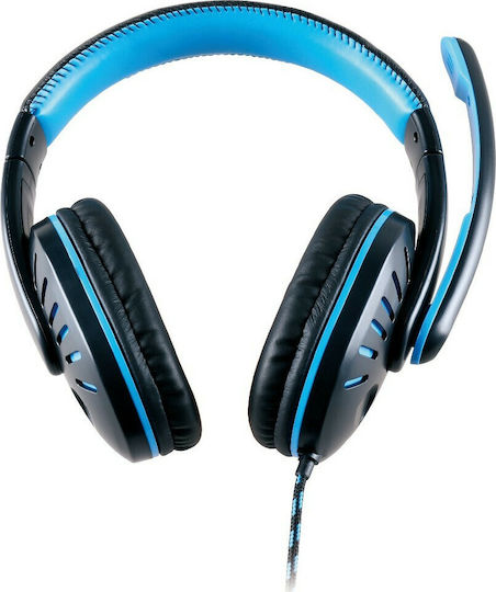 Noozy GH-35 Over Ear Gaming Headset with Connection 3.5mm Blue