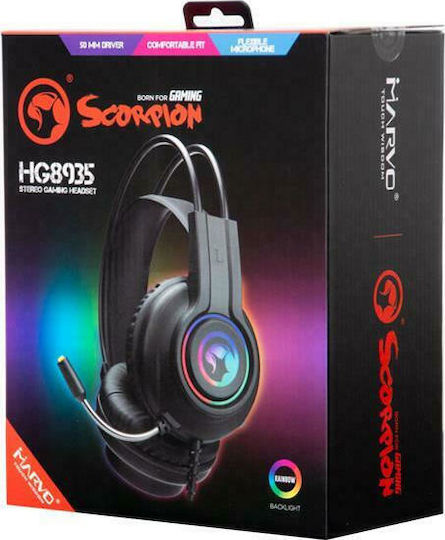 Marvo HG8935 Over Ear Gaming Headset με σύνδεση USB
