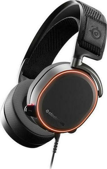 SteelSeries Arctis Pro + GameDAC Über Ohr Gaming-Headset mit Verbindung 3,5mm / USB Schwarz