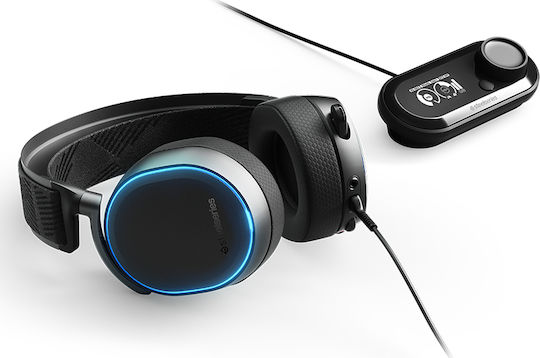 SteelSeries Arctis Pro + GameDAC Über Ohr Gaming-Headset mit Verbindung 3,5mm / USB Schwarz