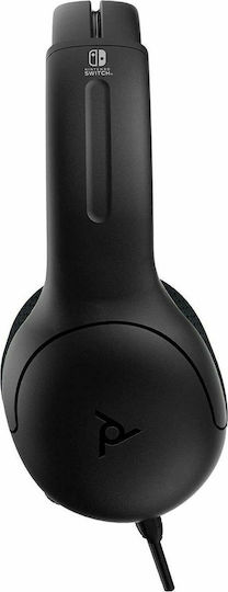 PDP LVL40 Switch Over Ear Căști Gaming Cu Conectivitate 3,5 Mm Gri Pentru Nintendo Switch
