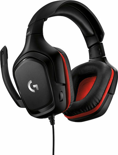 Logitech G332 Over Ear Gaming Headset με σύνδεση 3.5mm