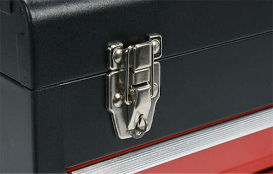 Yato Metallic Tool Carrier with 3 Drawers W21.8xD30xH52cm