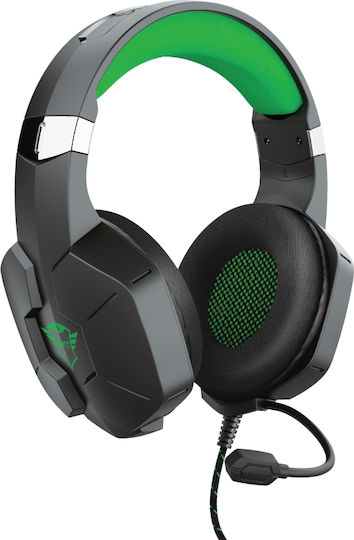 Trust GXT 323X Carus Надушници Геймърски слушалки с връзка 3,5 мм Черен