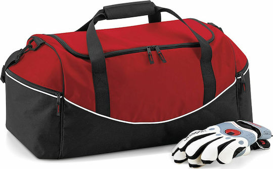 Quadra QS70 Teamwear Holdall Σακ Βουαγιάζ 55lt Κόκκινο Υφασμάτινο Μ62xΠ30xΥ30εκ.