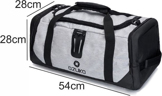 Ozuko Sack Voyage 30lt Gray Fabric L54xW20xH25cm