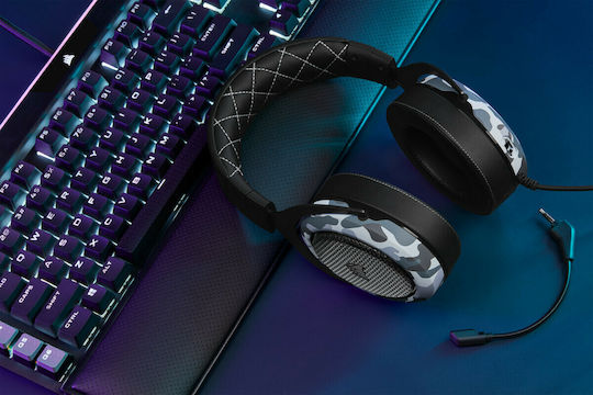 Corsair HS60 Haptic Stereo Надушници Геймърски слушалки с връзка USB Черен