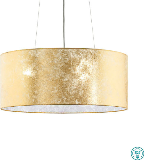 Eglo Viserbella Κρεμαστό Φωτιστικό Χρυσό με Ντουί E27 53x53x110εκ.