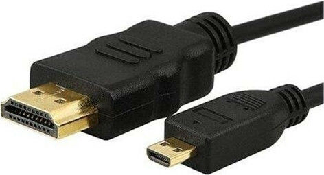 Powertech HDMI 1.4 High Speed 1080p 120Hz Cable HDMI Male - Micro HDMI Male 1.5m Black