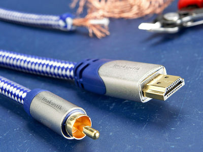 Inakustik HDMI 2.0 Kabel HDMI-Stecker - HDMI-Stecker 2m Blau