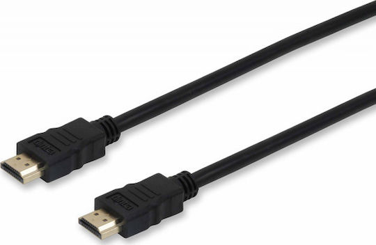 Powertech HDMI 1.4 High Speed 1080p 120Hz Cable HDMI male - HDMI male 1m Μαύρο