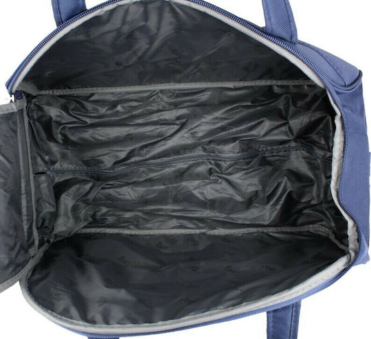 Rain Rain Backpack Suitcase 83L Blue with Wheels Fabric M68xW34xH36cm