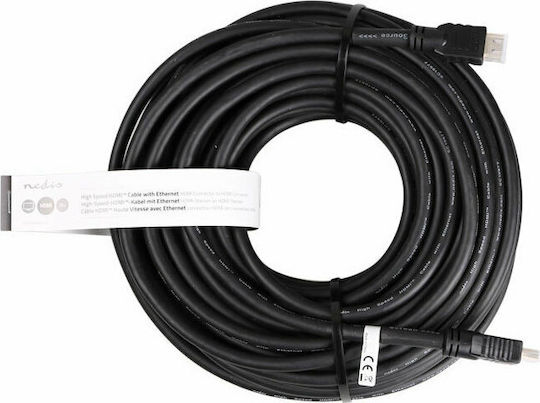 Nedis HDMI 1.4 High Speed 1080p 120Hz Cable HDMI Male - HDMI Male 30m Black