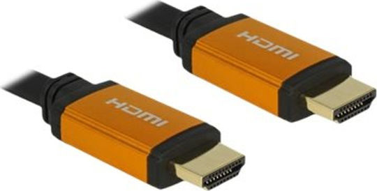 DeLock HDMI 2.1 Ultra High Speed 48Gbps 4K 120Hz HDR VRR Cable HDMI Male - HDMI Male 1.5m Black