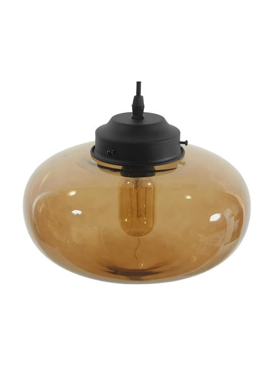 GloboStar Pomegranate Ceiling Light Honey Ball with E27 Socket 26x20x20cm