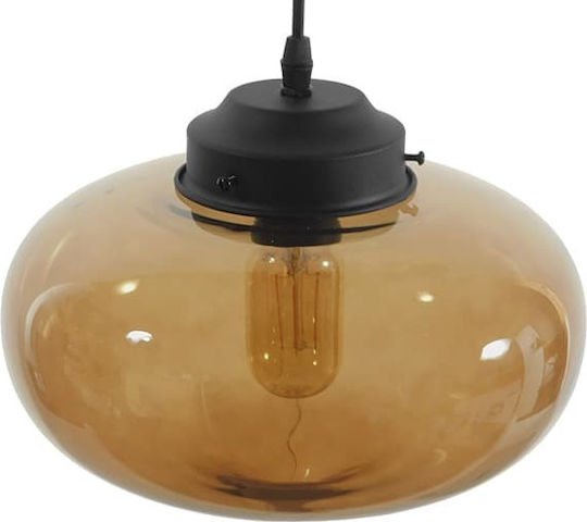 GloboStar Pomegranate Ceiling Light Honey Ball with E27 Socket 26x20x20cm