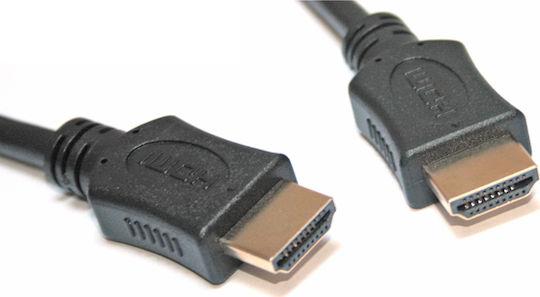Omega HDMI 1.4 High Speed 1080p 120Hz Cable HDMI male - HDMI male 3m Μαύρο