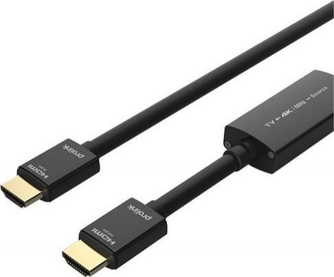 Prolink HDMI 2.0 Premium High Speed 4K 60Hz HDR Cable HDMI Male - HDMI Male 5m Black