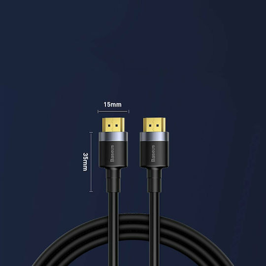 Baseus Cafule HDMI 2.0 Premium High Speed 4K 60Hz HDR Kabel HDMI-Stecker - HDMI-Stecker 5m Schwarz