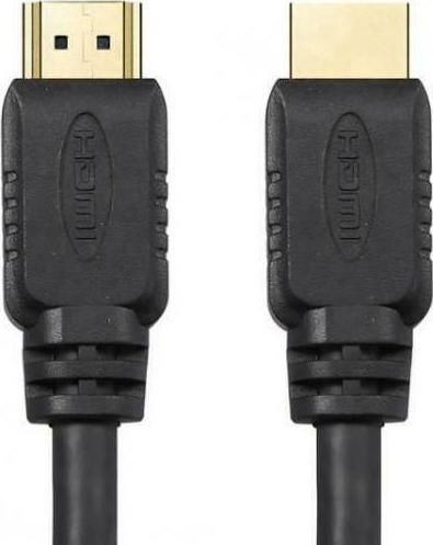 Powertech HDMI 1.4 High Speed 1080p 120Hz Cable HDMI male - HDMI male 1.5m Μαύρο