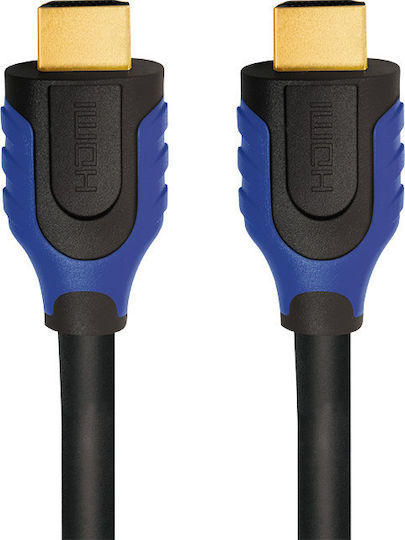 LogiLink HDMI 2.0 Premium High Speed 4K 60Hz HDR Cable HDMI male - HDMI male 3m Μαύρο