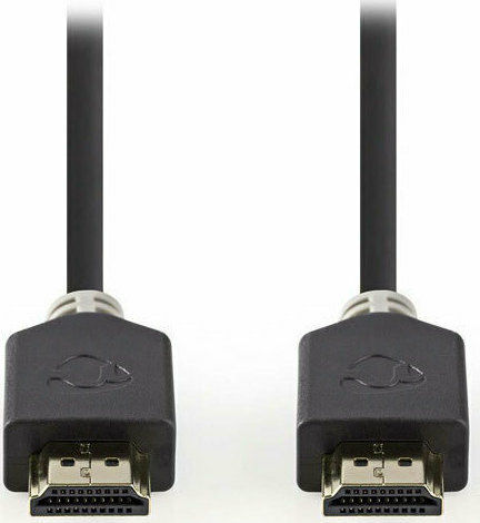 Nedis HDMI 1.4 High Speed 1080p 120Hz Кабел HDMI Мъжки - HDMI Мъжки 2м Черен