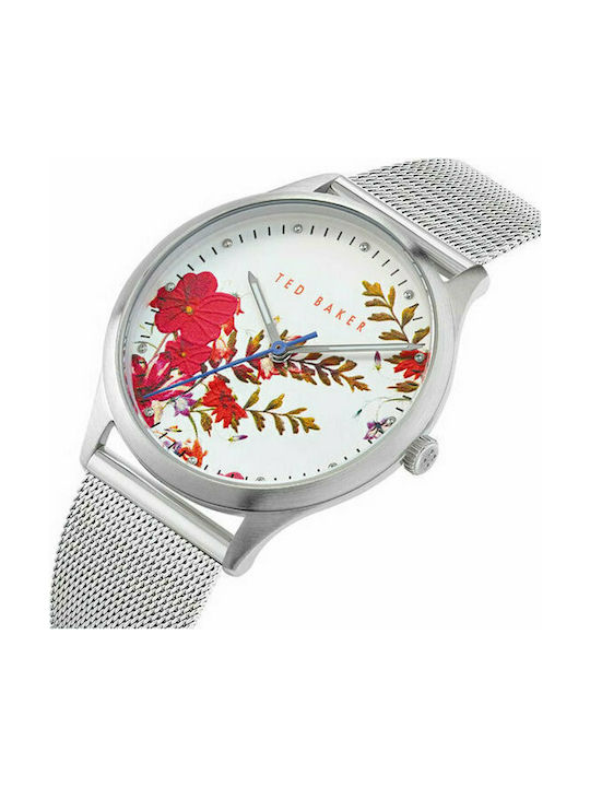 Ted Baker Belgravia Watch with Silver Metal Bracelet