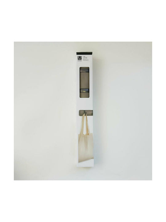Umbra Wall Hanger Flip Wooden 5 Hooks Grey 50.8x3.2x6.7cm