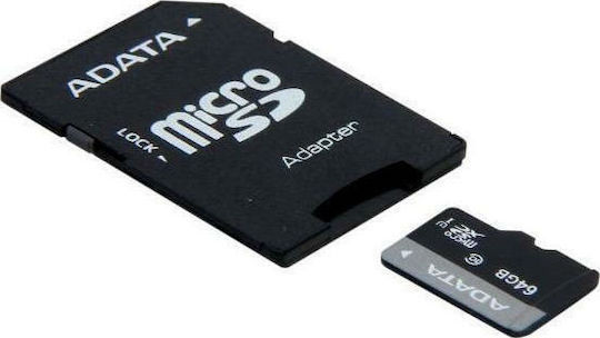 Adata Premier microSDXC 64GB U1 UHS-I 30MB/s με αντάπτορα