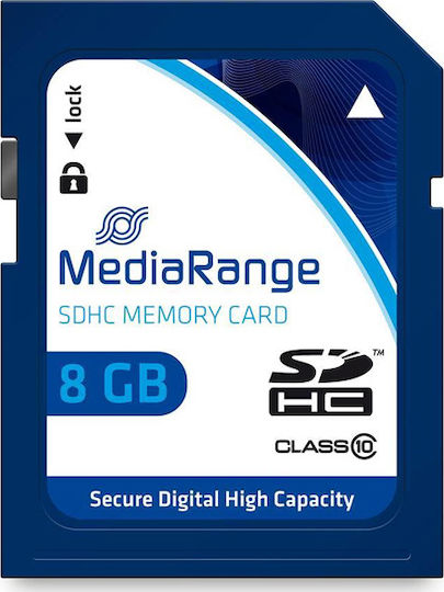 MediaRange SDHC 8GB Class 10 High Speed 15MB/s