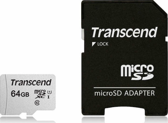 Transcend 300s microSDXC 64GB U1 UHS-I 95MB/s
