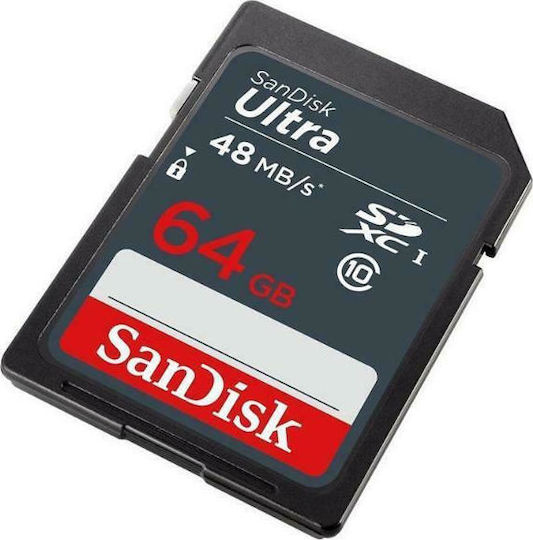 Transcend 350V microSDXC 64GB U1 UHS-I 100MB/s с адаптер