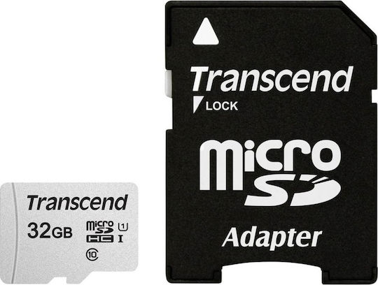 Transcend 300s microSDHC 32GB U1 A1 UHS-I 95MB/s mit Adapter