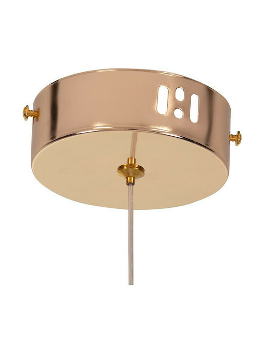 GloboStar Butterfly Hängelampe Rose Gold 20x17x24cm.