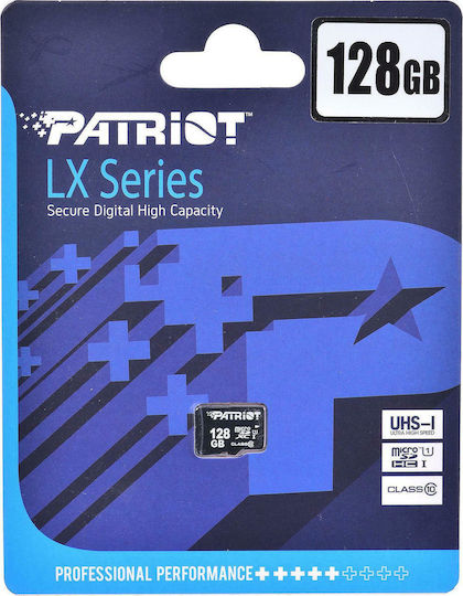 Patriot microSDXC 128GB Class 10 U1 High Speed