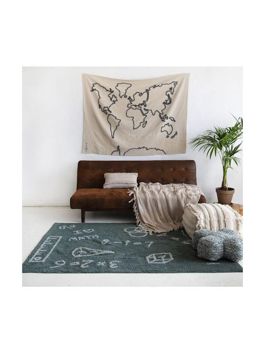 Lorena Canals Decorațiune Tapiserie Hang-Map Lucrată Manual Ecru Din Țesătură 160x120cm