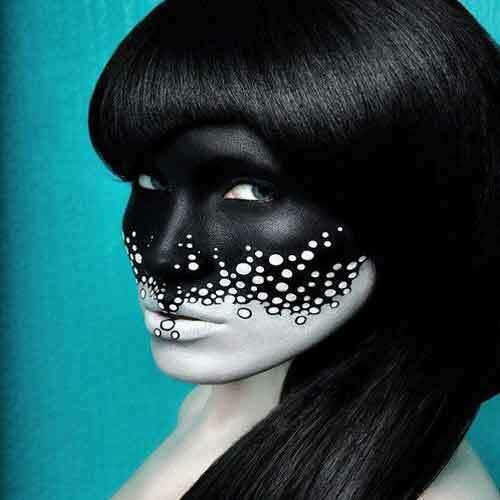 Carnival Face Painting 5.6gr Black