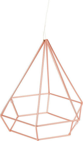 Umbra 3D Wall Decor Geometric Shapes Copper Made of Metal 6 Pieces