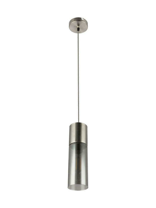 Globo Lighting Annika Pendant Light Silver with Socket E27 105x105cm