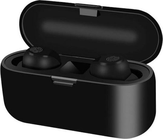 AT000335 In-Ear Bluetooth-Freisprecheinrichtung Kopfhörer mit Ladeetui Schwarz
