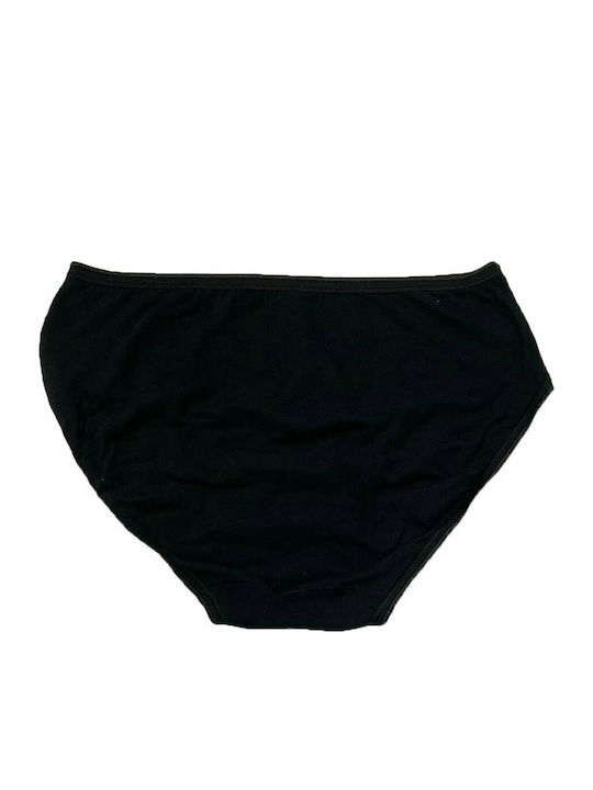 Cotonella Midi Underwear in Package of Three Black