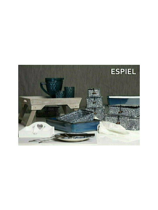 Espiel Tristar Ποτήρι Νερού από Γυαλί Blue Marine 340ml