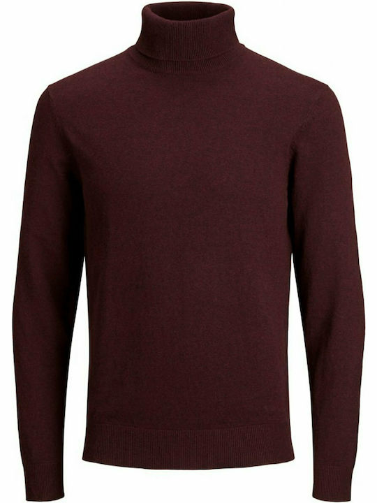 Rollneck Long Sleeve Sweater Port Royale Burgundy