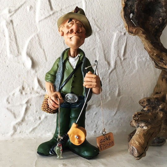SP Souliotis Decorative Statuette from Plastic Fisher 11x7x18cm