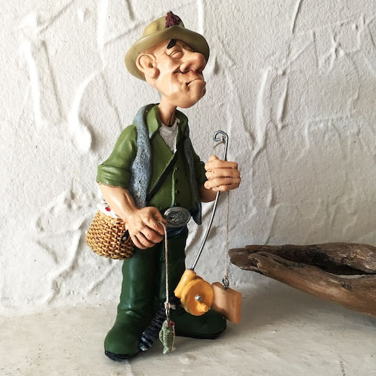 SP Souliotis Decorative Statuette from Plastic Fisher 11x7x18cm