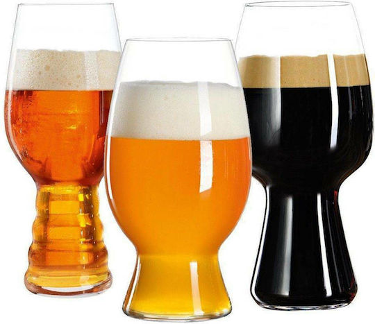 Spiegelau Craft Gläser-Set Bier, μπίρας aus Glas 3Stück